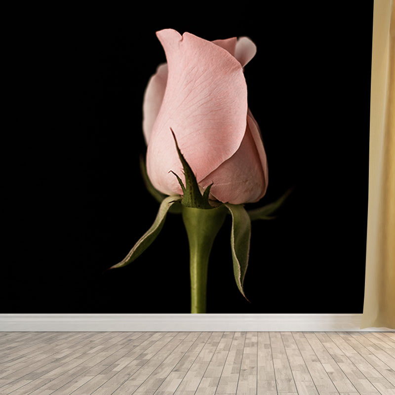 Modern Style Wall Mural Wallpaper Beautiful Roses Bedroom Wall Mural