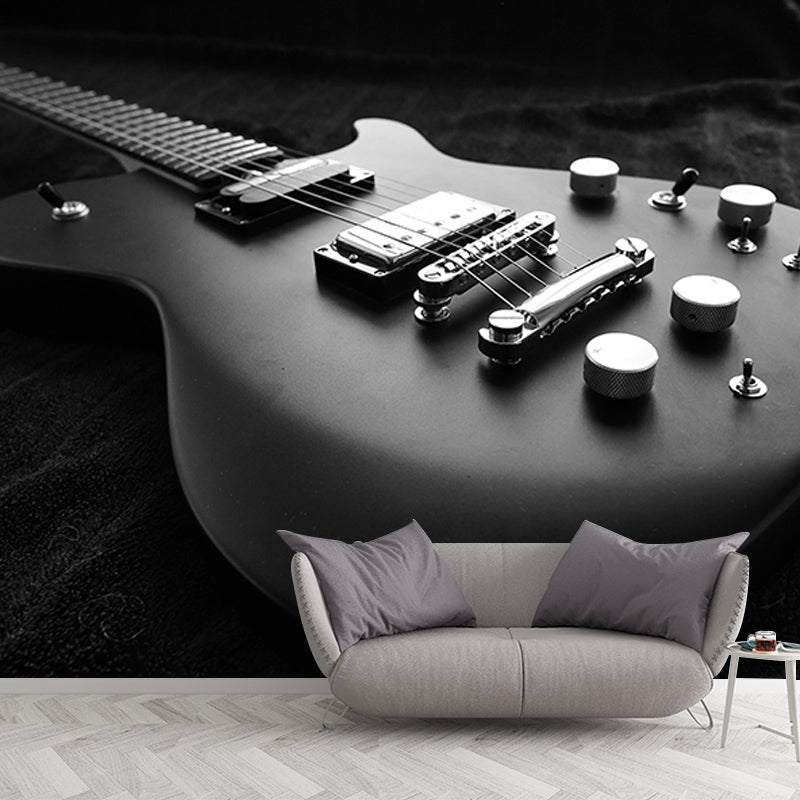 Washable Photography Mural Wallpaper Musical Instruments Indoor Wall Mural