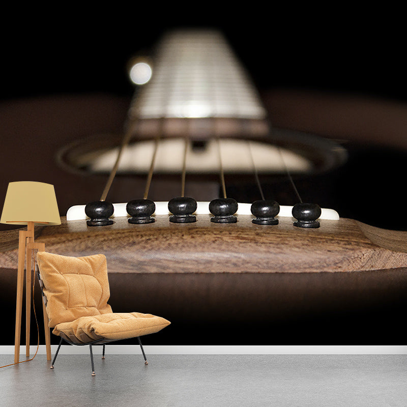 Washable Photography Mural Wallpaper Musical Instruments Indoor Wall Mural