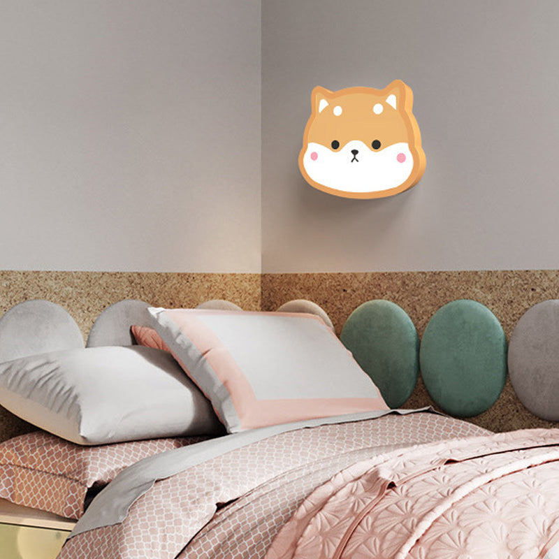 Lampada da parete per bambini con funce a led animalette di cartoni animati