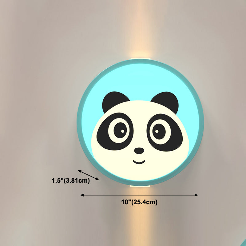 Lampada da parete per bambini con funce a led animalette di cartoni animati