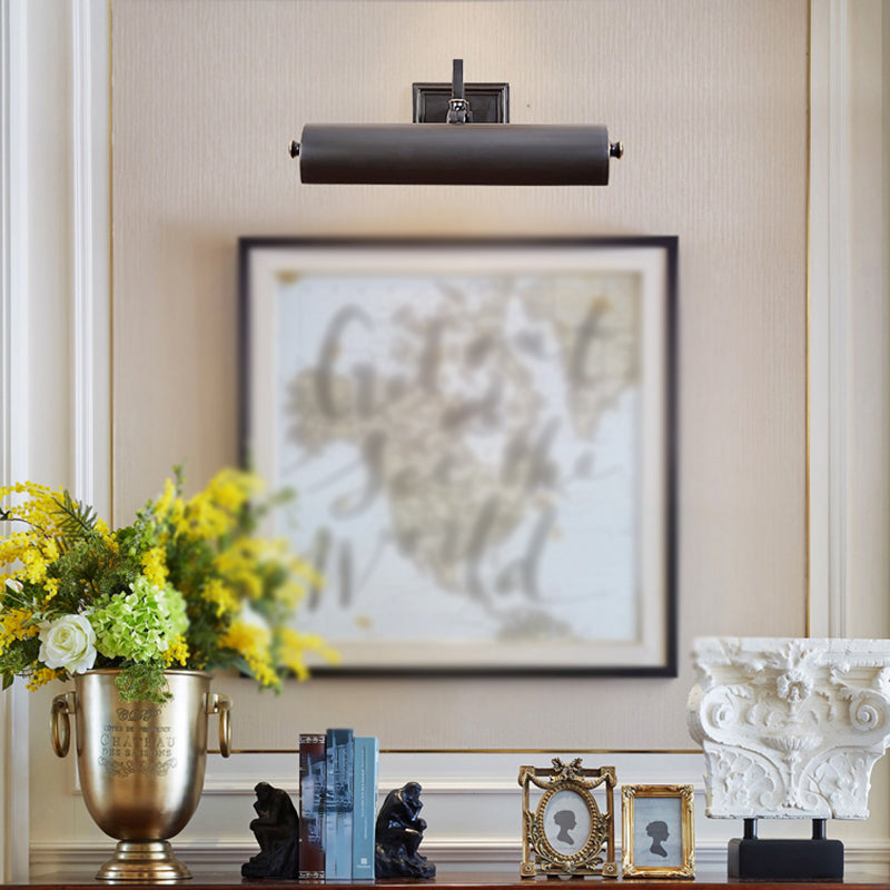 Luce di vanità in stile moderno 2 luci a specchio in rame Luce anteriore con tonalità metallica per bagno