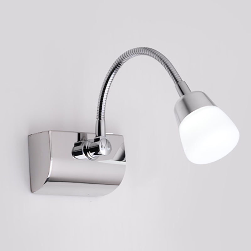 Modern Style Vanity Light Simple LED Mirror Front Light with Acrylic Shade for Bathroom