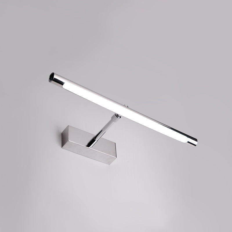 Modern Style Vanity Light Simple LED Mirror Front Light with Acrylic Shade for Bathroom