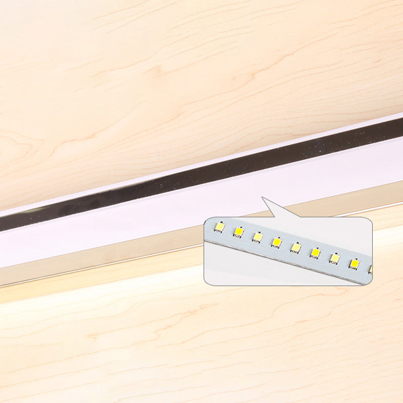 Luce vanità moderna lineare METALE MITOLA LED LED LED LIMORE PER BAGNI IN SIGILTÀ