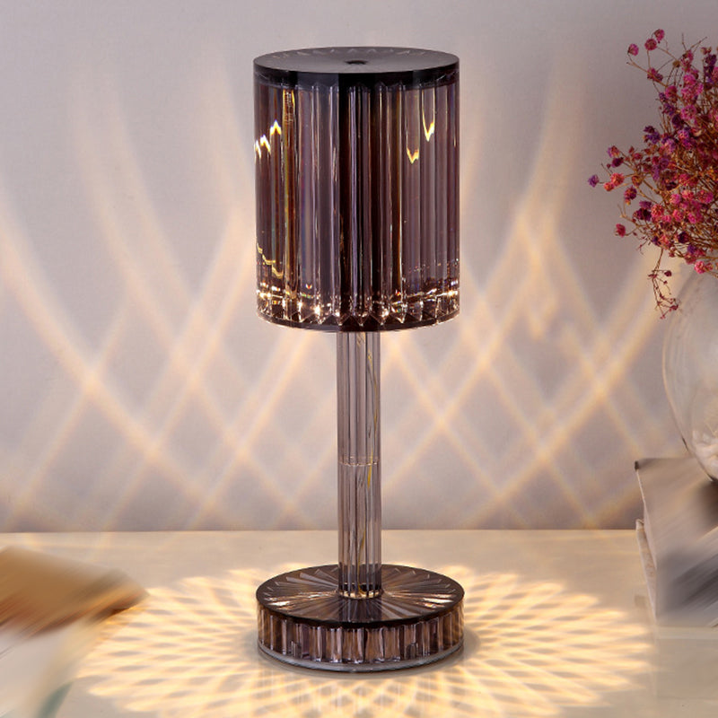 Éclairage de bureau de style moderne Lampe de bureau LED acrylique pour chambre à coucher