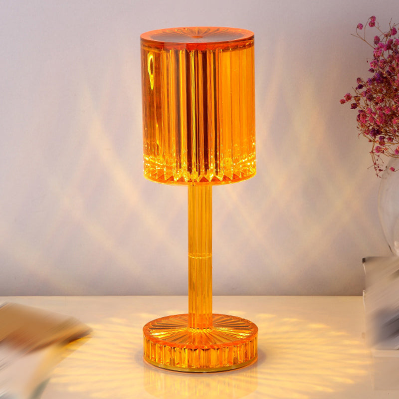 Éclairage de bureau de style moderne Lampe de bureau LED acrylique pour chambre à coucher