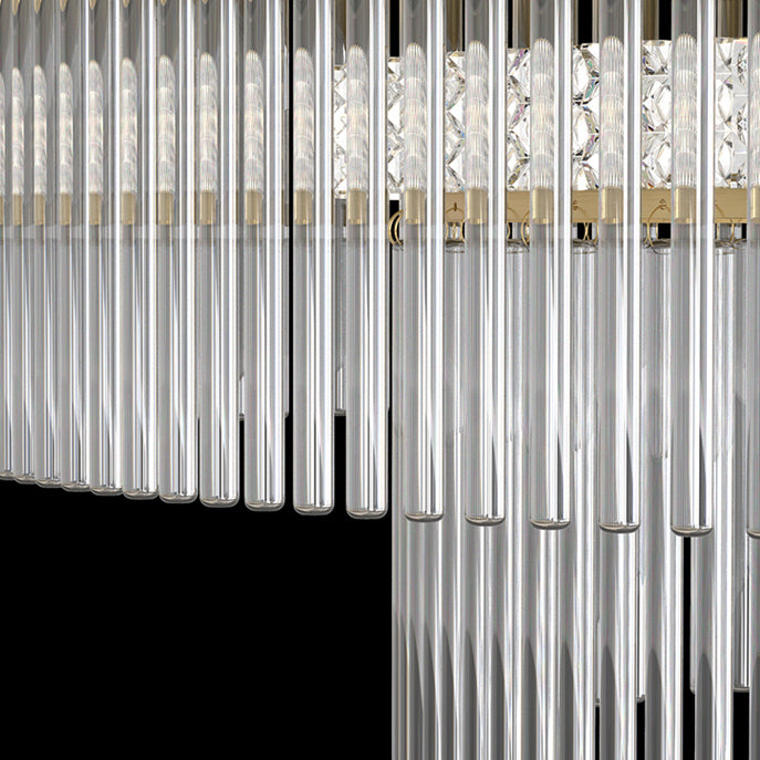 Estilo moderno accesorio de iluminación colgante araña doméstica para sala de estar