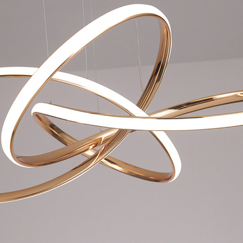 Forme linéaire Métal Pendre luminaire moderne 1 Lumière Lumière Lumière