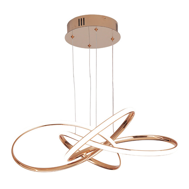 Forme linéaire Métal Pendre luminaire moderne 1 Lumière Lumière Lumière