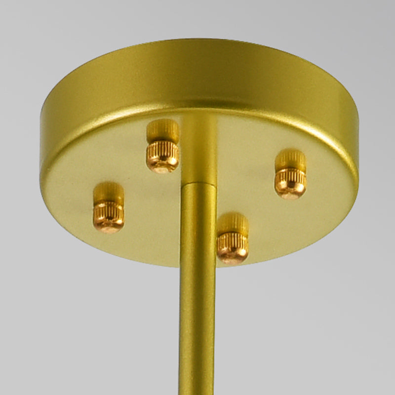 Metall einzigartige Form Kronleuchter leichter moderner Stil Multi -Light Hanging Lampe für Esszimmer