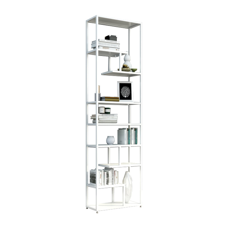 Industrial Metal Etagere Bookshelf Open Iron Bookshelf for Home Office
