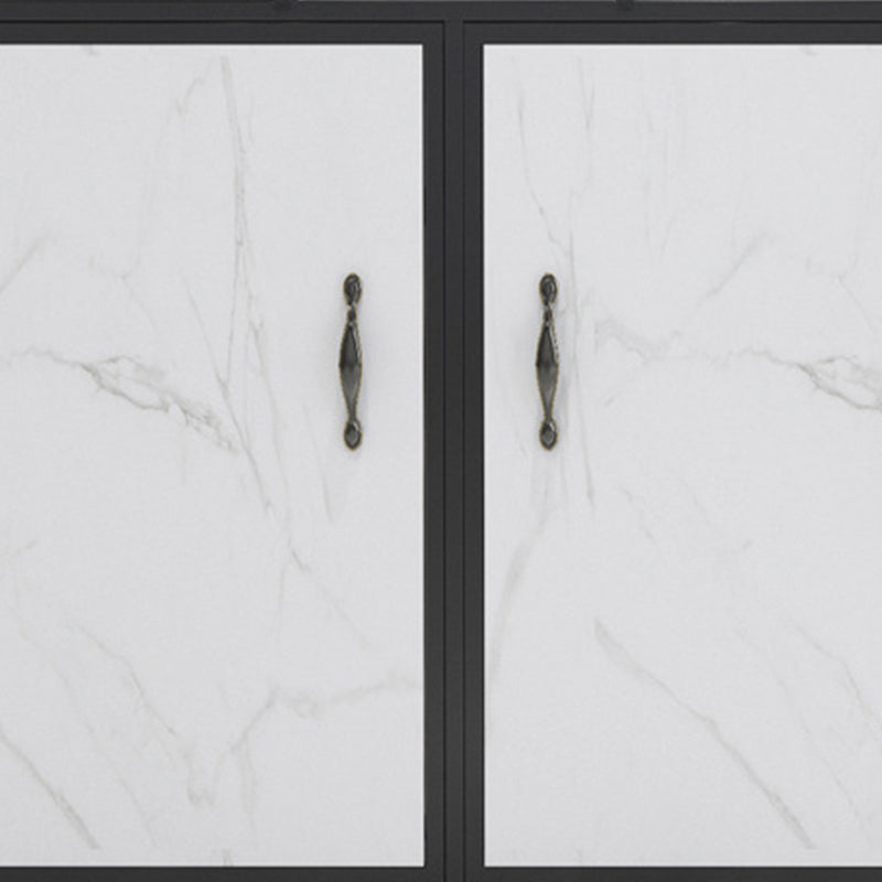 Open Back Bookshelf Industrial Style Solid Wood Bookcase for Home Office