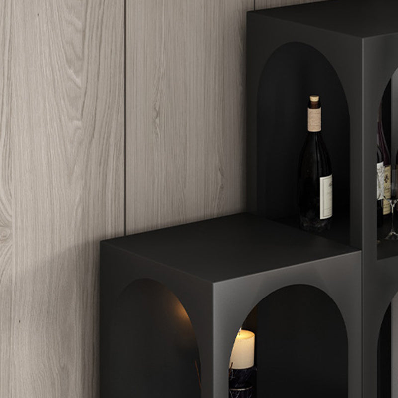 Libreria in metallo chiuso per la libreria scandinava per ufficio a casa