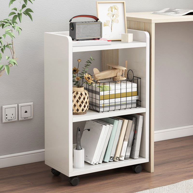 Libreria in stile contemporaneo con bottene libreria per ufficio e dormitorio