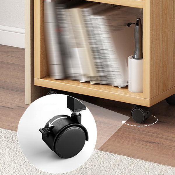 Libreria in stile contemporaneo con bottene libreria per ufficio e dormitorio