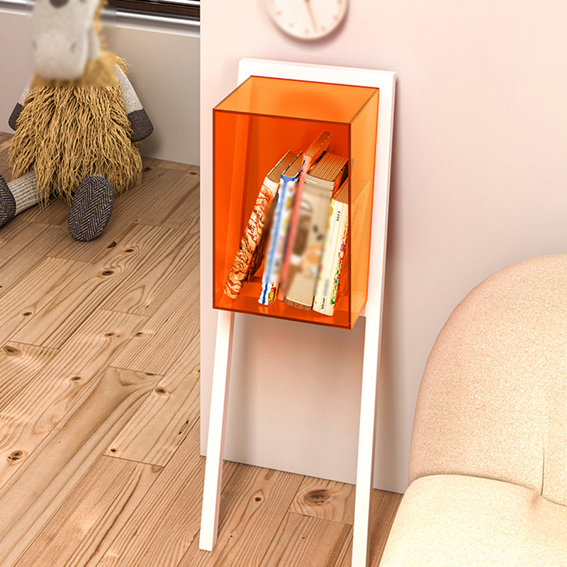 Contemporary Geometric Bookshelf Acrylic Bookshelf,11.8"L x 9.4"W x 35.4"H