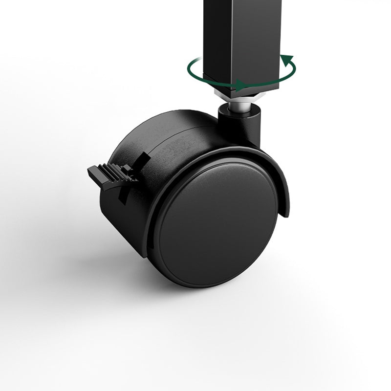 Libreria in legno in stile moderno libreria aperta con ruote a fuoco