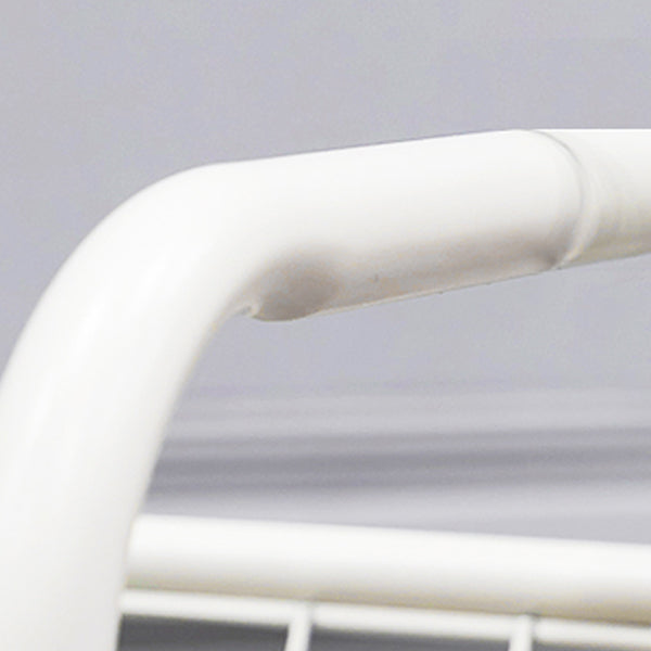 Contemporary Style Bookshelf White Bookcase for Home Office Study Room