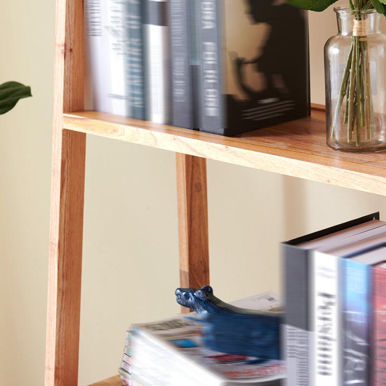 Libreria per scaffali in legno di libreria aperta in stile moderno per casa