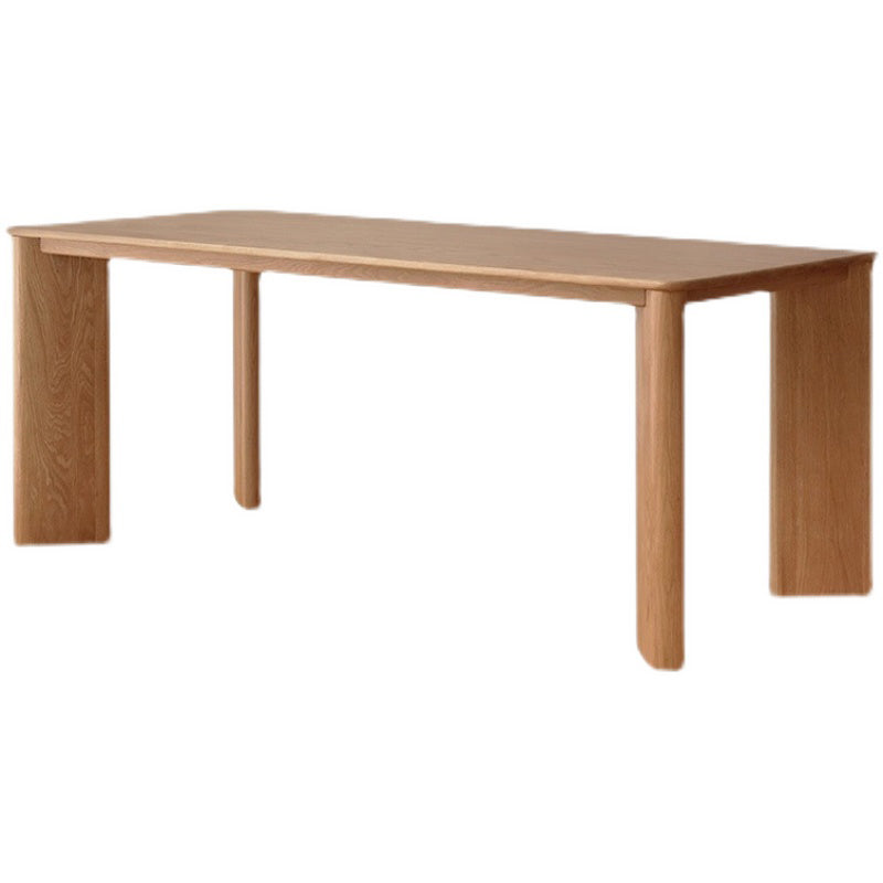 Modern Solid Wood Dining Table Set 1/2/3/4 Pieces Dining Set for Home Use