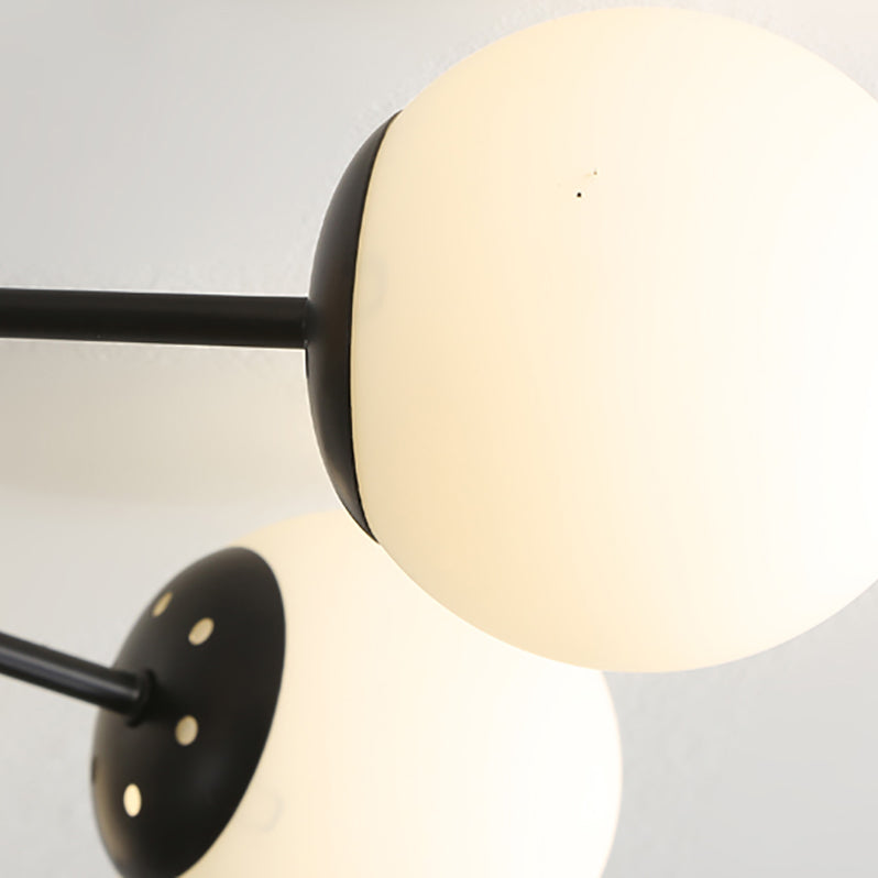 Wooden Ceiling Mount Chandelier Simplicity Style Ceiling Mounted Light