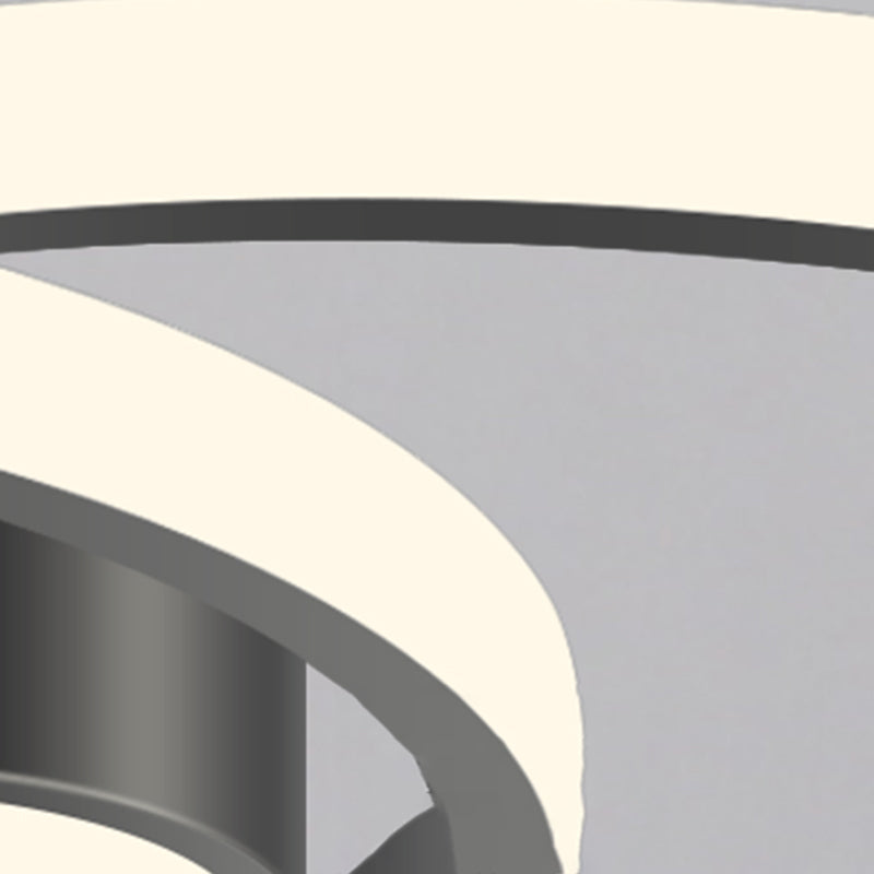 Idées d'éclairage d'île de forme de cercle