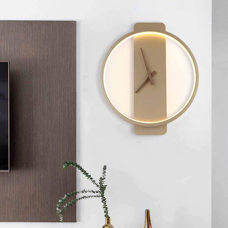 Runde Formwandeln moderne Metallwandmontage -Leuchten