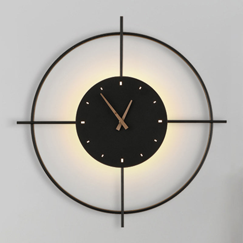 Runde Formwandeln moderne Metallwandmontage -Leuchten