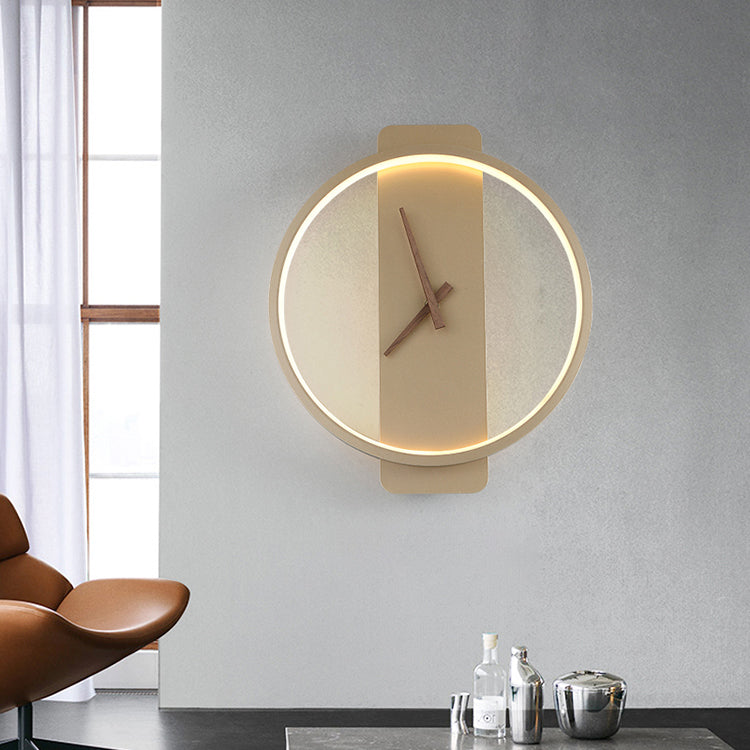 Runde Formwandeln moderne Metallwandmontage -Leuchten