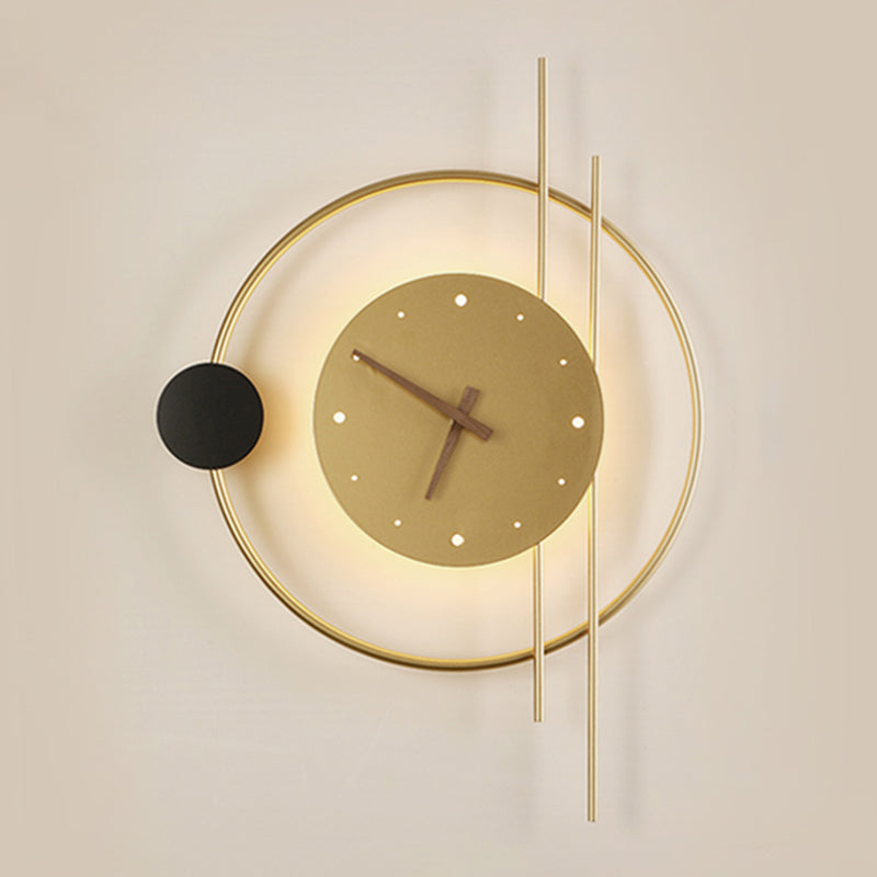 Runde Formwandeln moderne Metallwandmontage -Leuchten