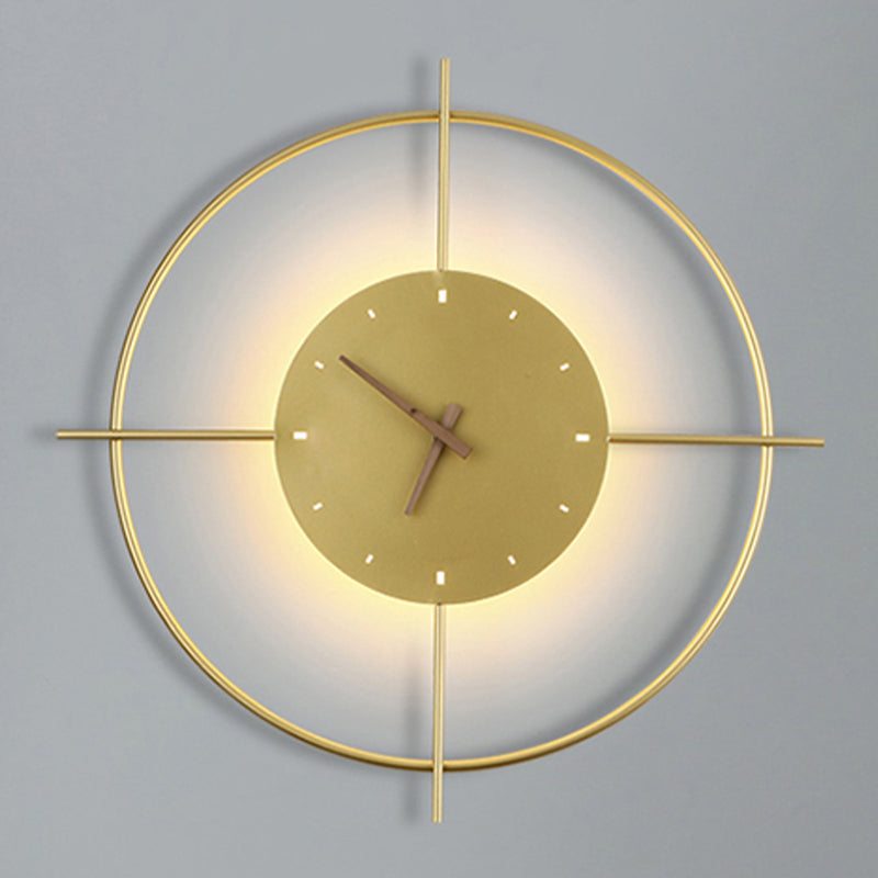 Runde Formwandeln moderne Metallwandmontage -Leuchten