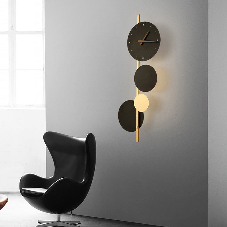 Runde Formwandeln moderne Metallwandmontage -Leuchten