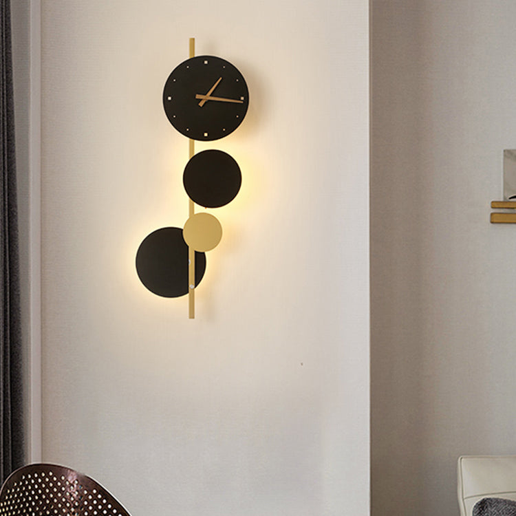 Runde Formwandeln moderne Metallwandmontage -Leuchten