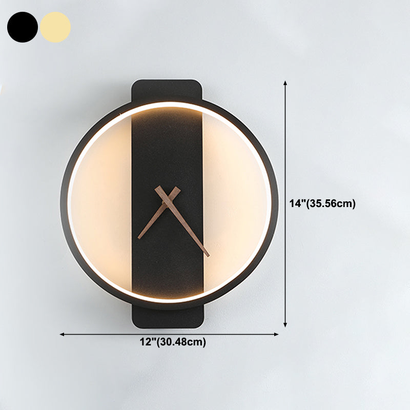 Runde Formwandeln moderne Metallwandmontage -Leuchten