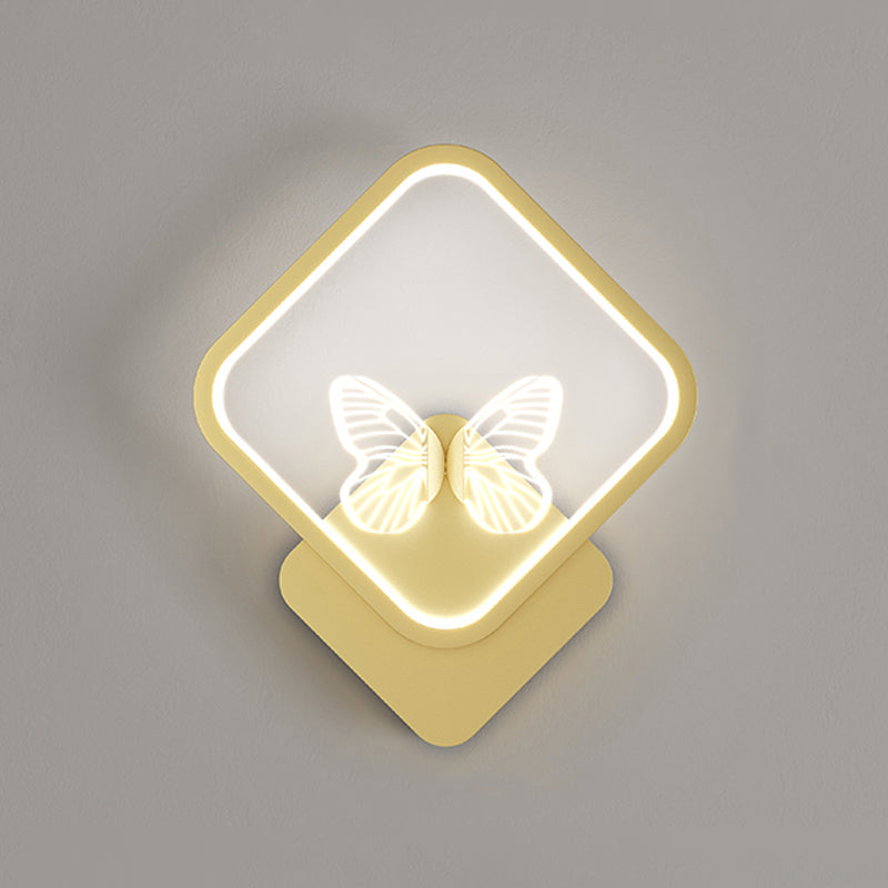 Metallgeometrische Form Wandmontage Beleuchtung moderner Stil 3-Lights Wandmontageleuchte