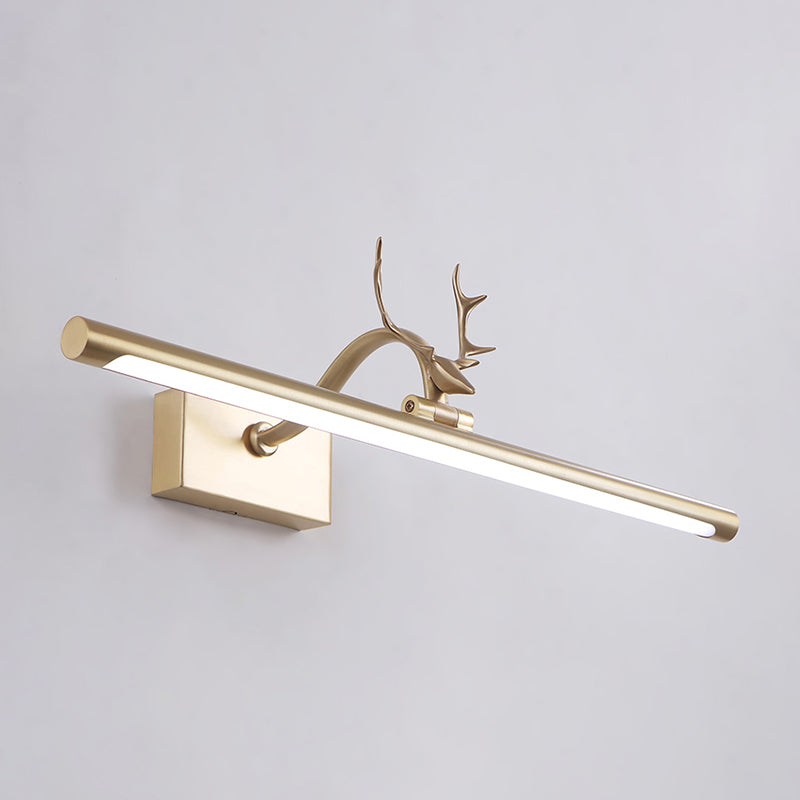 Luce anteriore a Led Light MODERS ANTLER LIGHT LIDE con tonalità acrilica per il bagno