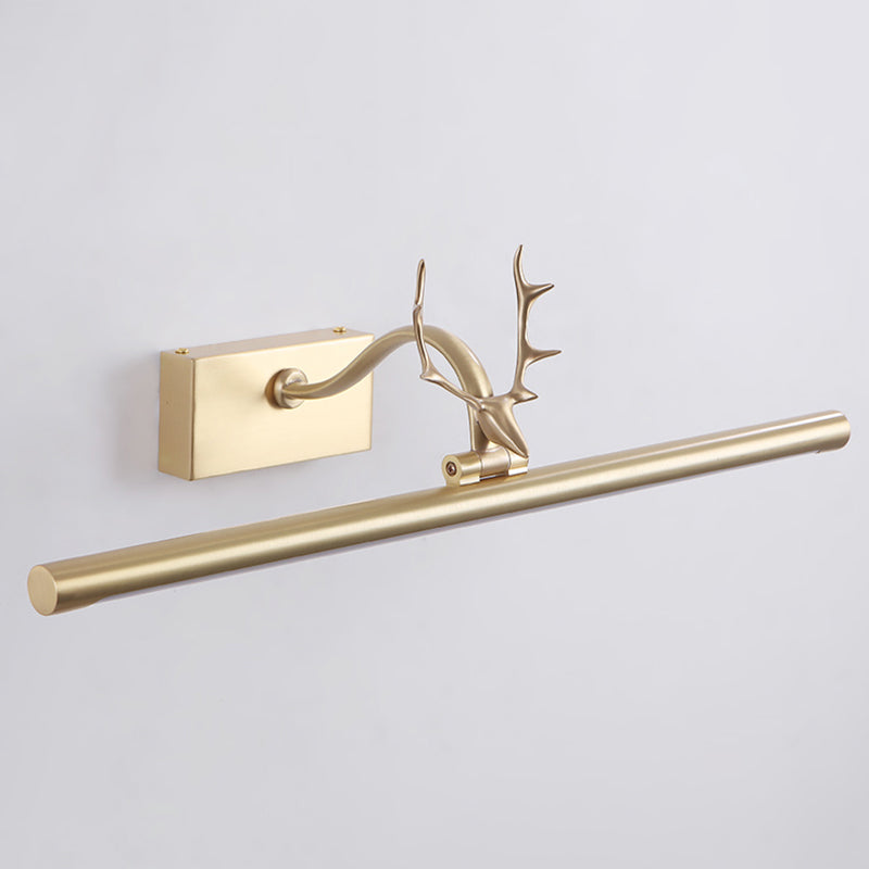 Miroir à LED de vanité moderne Miroir Light Front avec une teinte acrylique pour la salle de bain