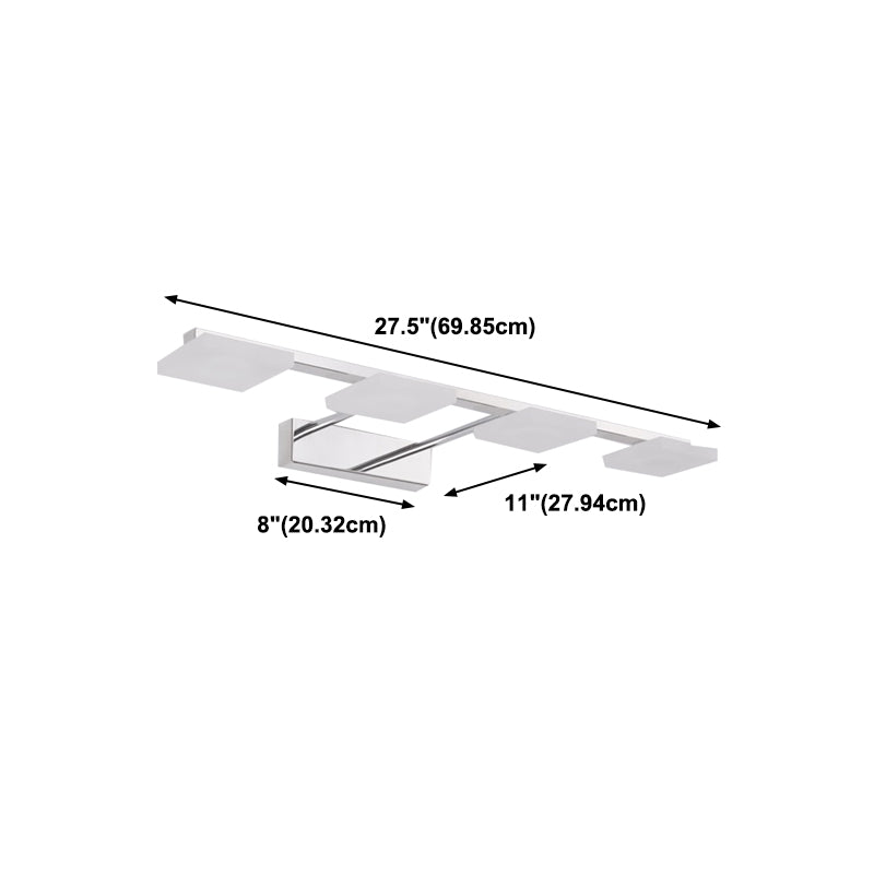 Metal Squares Wall Lighting Fixture Simple LED Wall Sconce Light Fixture