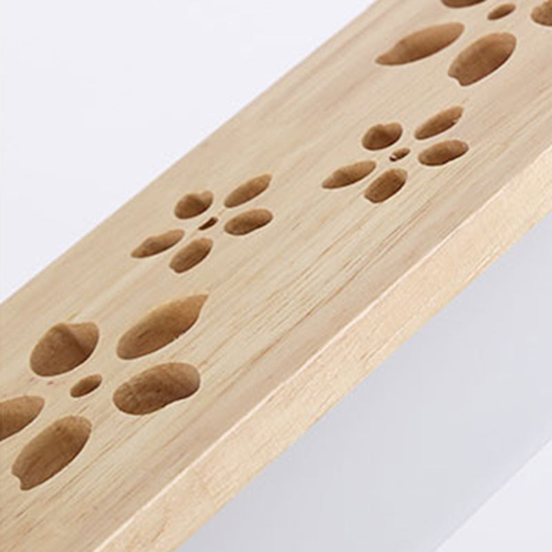 Vanité nordique Vanity Light Rectangle Shape Vanity Lampe avec ombre acrylique pour chambre à coucher