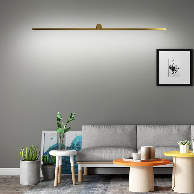 Metal Linear Wall Lighting Fixture Modern LED Wall Mount Light Fixture