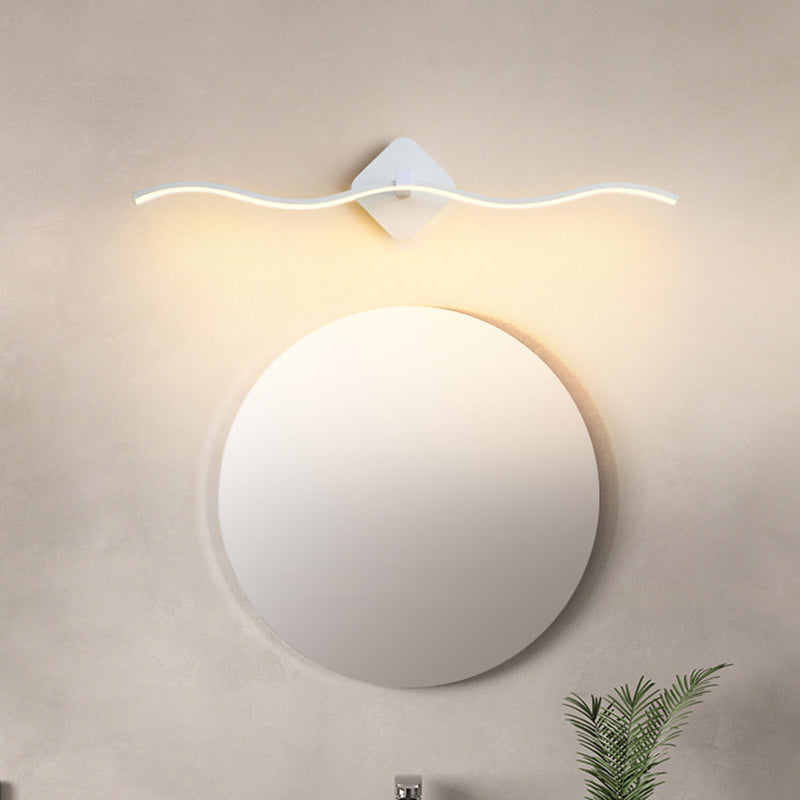 Luce illuminazione con applique a parete Luce montata a parete in metallo LED per bagno