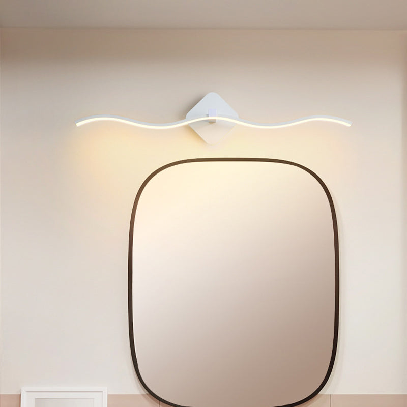 Luce illuminazione con applique a parete Luce montata a parete in metallo LED per bagno
