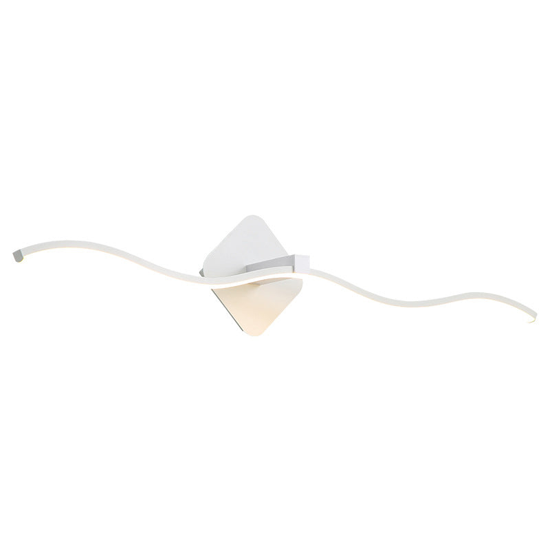 Luce illuminazione con applique a parete Luce montata a parete in metallo LED per bagno