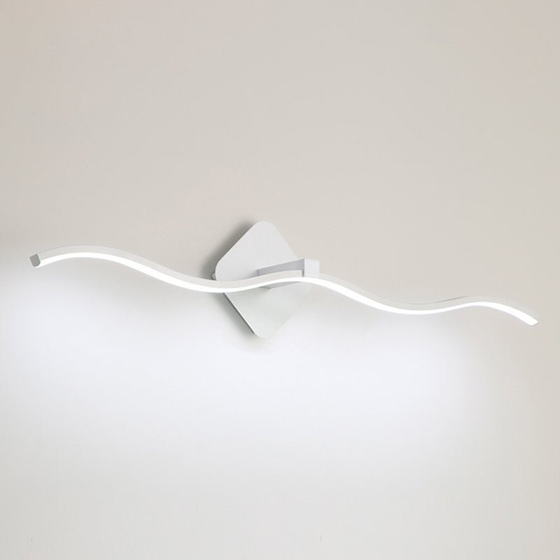 Luce illuminazione con applique a parete Luce montata a parete in metallo LED per bagno
