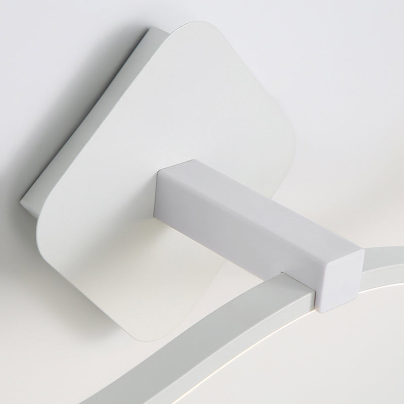 Luce illuminazione con applique a parete Luce montata a parete in metallo LED per bagno