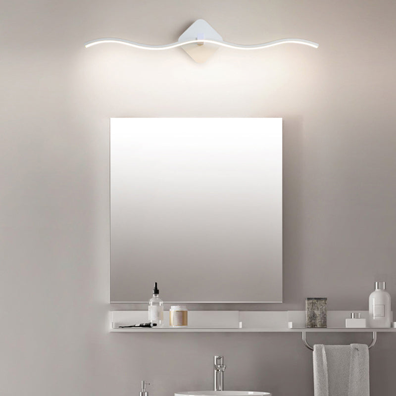 Luce illuminazione con applique a parete Luce montata a parete in metallo LED per bagno