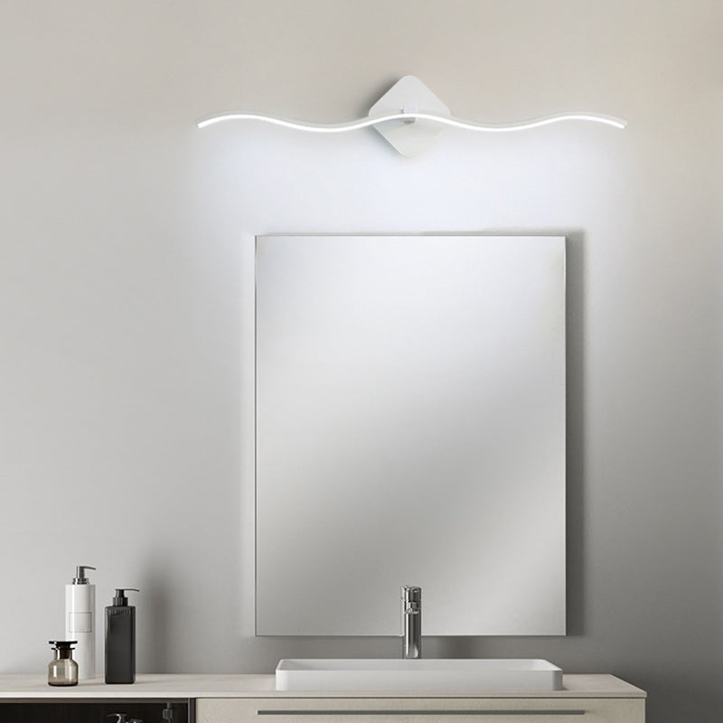 Luce illuminazione con applique a parete Luce montata a parete in metallo LED per bagno