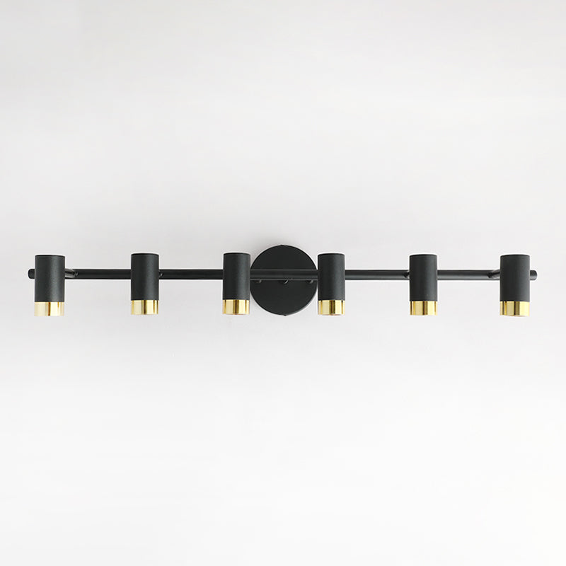 Cylinder Shape Modern Style Vanity Lights Metal LED Mirror Lights for Bathroom