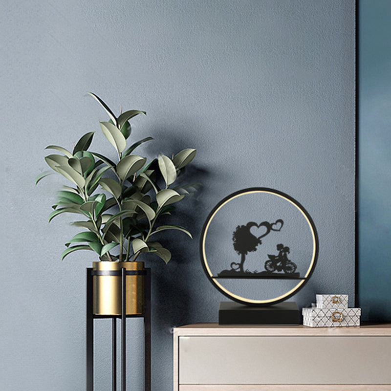 Modern Style Desk Lighting Fixture Linear LED Desk Lamp Beside Bed